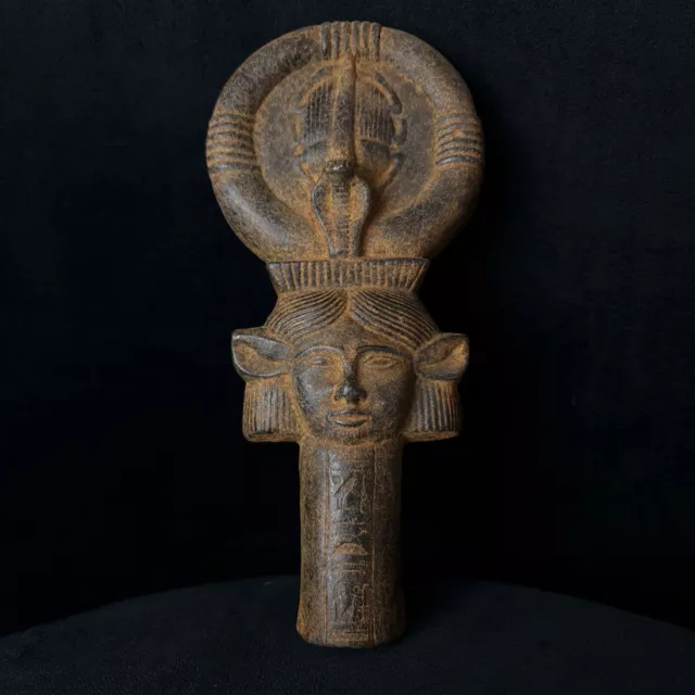 Ancient Egyptian Antiquities Egyptian Nile Ankh Key Of Life Hathor Egypt BC U23