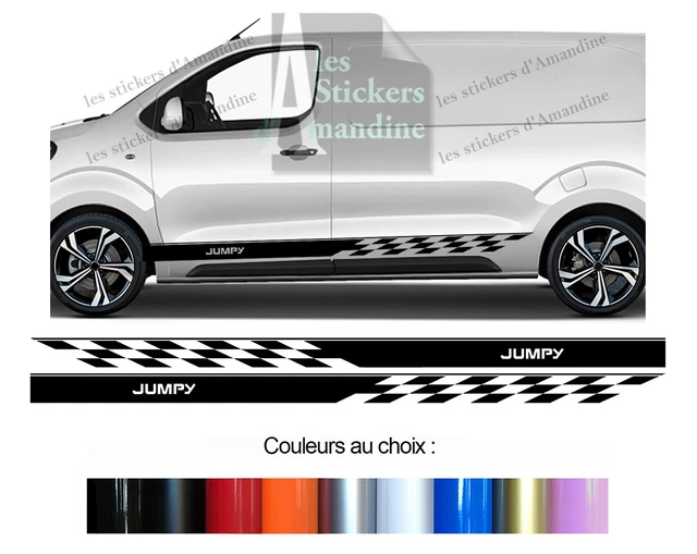 BANDES DECO BAS De Caisse Pour Citroen Jumpy Fourgon Sticker Bd435 37 bandes-deco-bas-de-caisse-pour-citroen-jumpy-fourgon-sticker-bd435-37