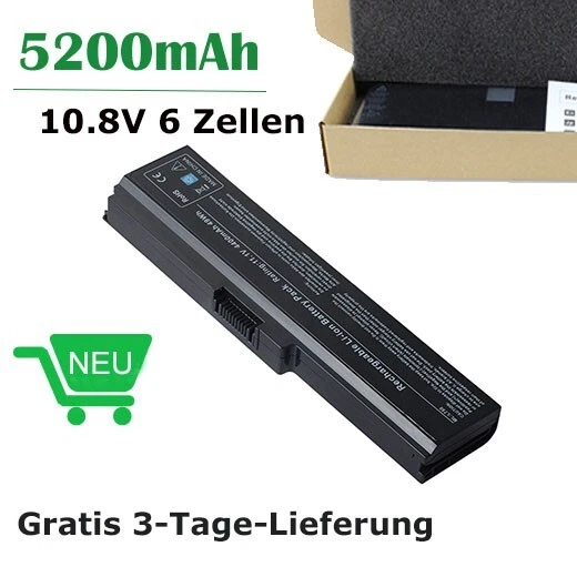 ARyee Laptop Akku PA3634U-1BRS - 5200mAh Für Toshiba Satellite Serie