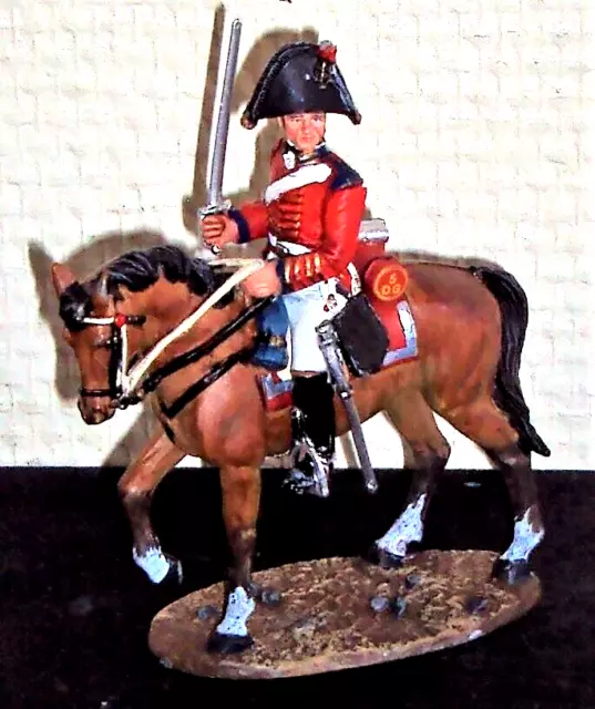 Dragon de la Garde anglais en 1812-DEL PRADO Les cavaliers de l’Empire    SNC013