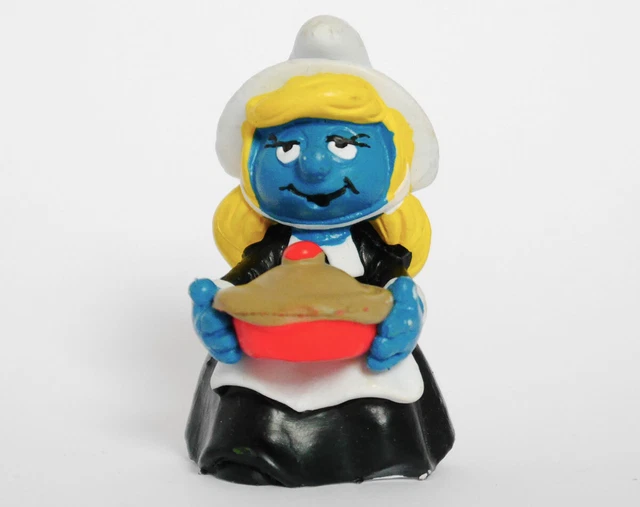 20196-&amp;SCHLUMPFINCHEN MIT TOPF&amp;-&amp;THANKSGIVING Smurfette&amp;quot;-Schleich-NEU ...