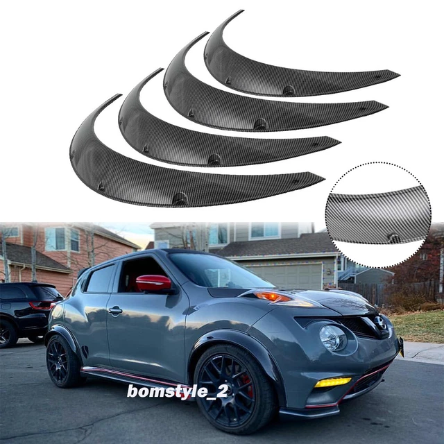 CARBON FIBER FENDER Flares Wheel Arches Cover Body Kit For Nissan Juke