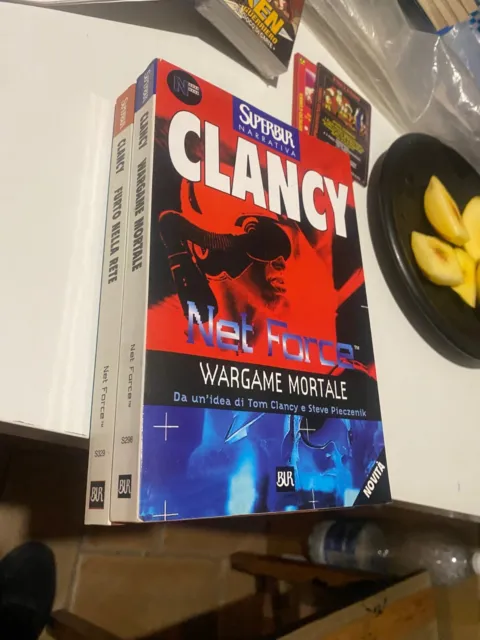 Libro - Superbur - Tom Clancy - Net Force - Wargame Mortale