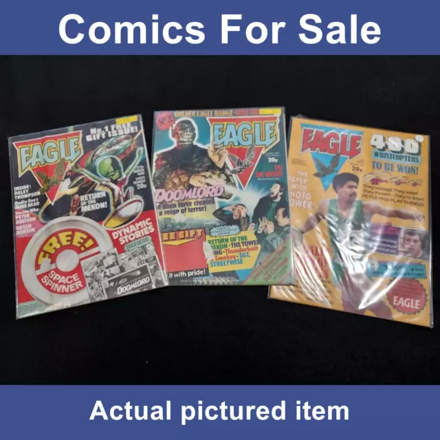 Eagle comic 1982 #1 #2 #3 - 3 issues IPC (LOT#10826)