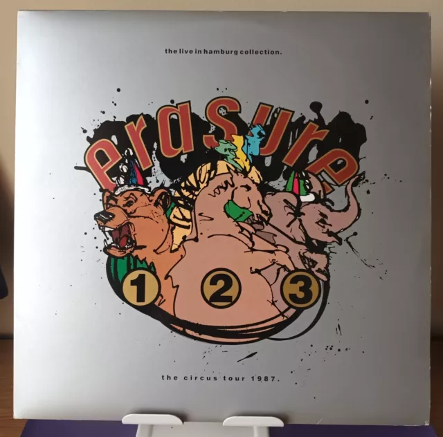 ERASURE : The CIRCUS TOUR -The LIVE IN HAMBURG 3 x 12" Vinyl Singles Records Set