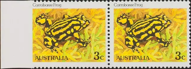 Australia. ** MNH Yvert 767(2). 1982. 3 cts multicolor, pareja. Un sello varied