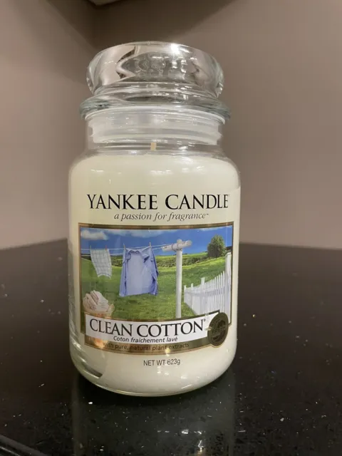 Yankee Candle Large Jar - Clean Cotton