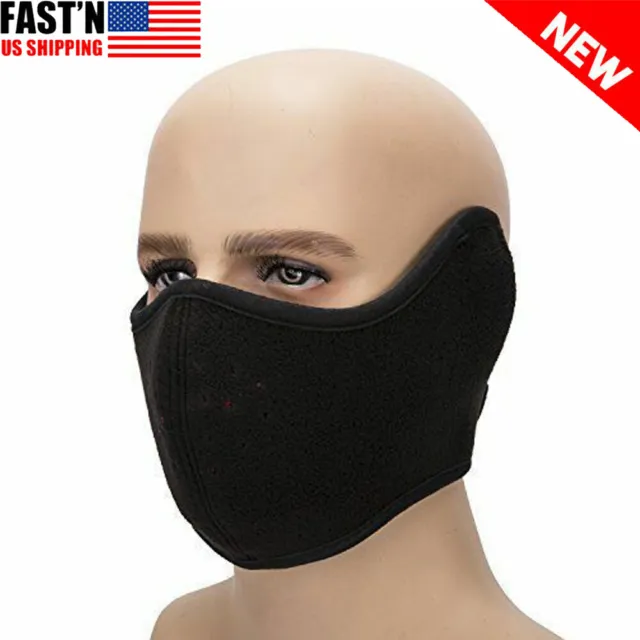 Winter Face Mask Balaclava Cold Weather Windproof Ski Half Mask for Men Women