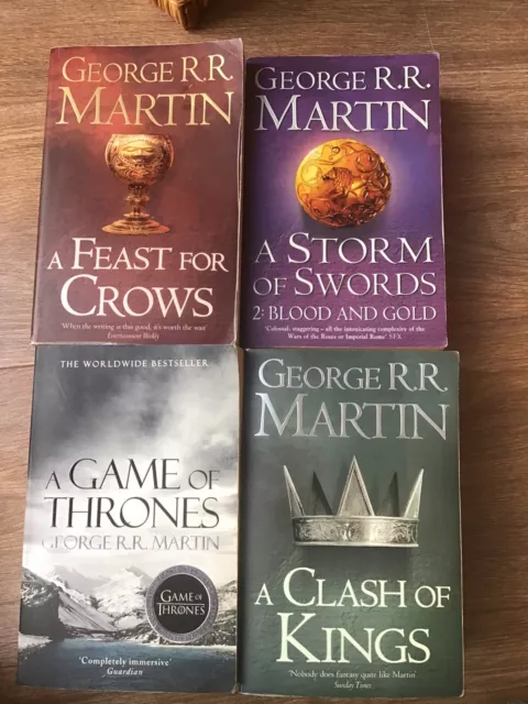 Game Of Thrones Bundle George R.R. Martin Paperbacks Clash Of Kings Fantasy