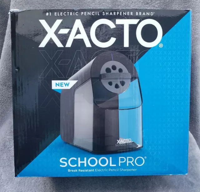 Xacto School Pro Classroom Teacher 6 Size Electric Pencil Sharpener Model 1670X