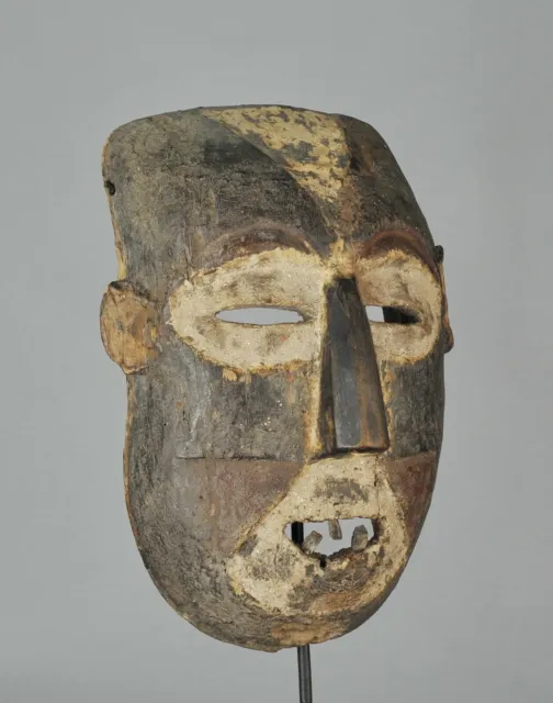 Powerfull  BOA Pongdudu Warrior Mask Congo Drc African Tribal Art 1213 2