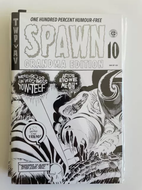 Remastered Spawn 10 CEREBUS Todd McFarlane & Dave Sim Art VF+ Grandma Platinum