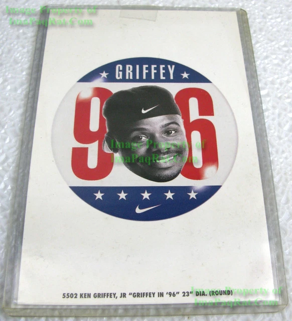 NITF! ☆ Authentic NIKE Poster Card ☆ Ken Griffey Jr. In '96 ☆ Seattle Mariners NITF! ☆ Authentic NIKE Poster Card ☆ Ken Griffey Jr. In '96 ☆ Seattle Mariners