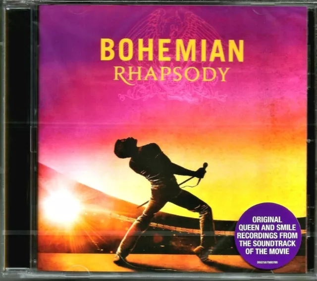 Queen Smile David Bowie - Bohemian Rhapsody - Soundtrack - CD - Neuwertig -