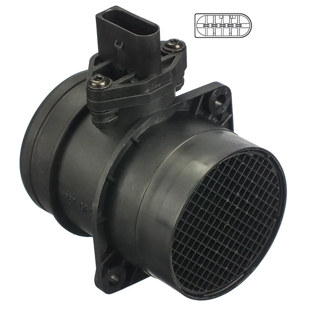 Maf Sensor Delphi DELPHI MASS AIR Flow Sensor Complete Assembly For Audi AF10266-12B1 ...