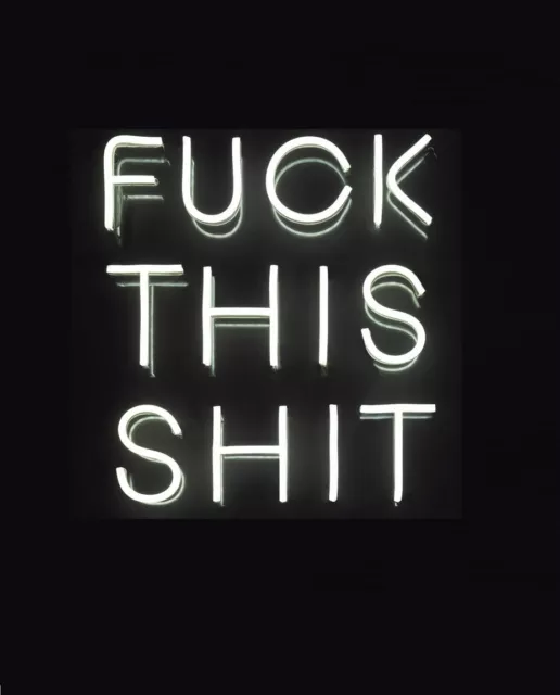 Fvck This Shxt 12"x12" Acrylic Neon Sign Lamp Light With Dimmer VSX