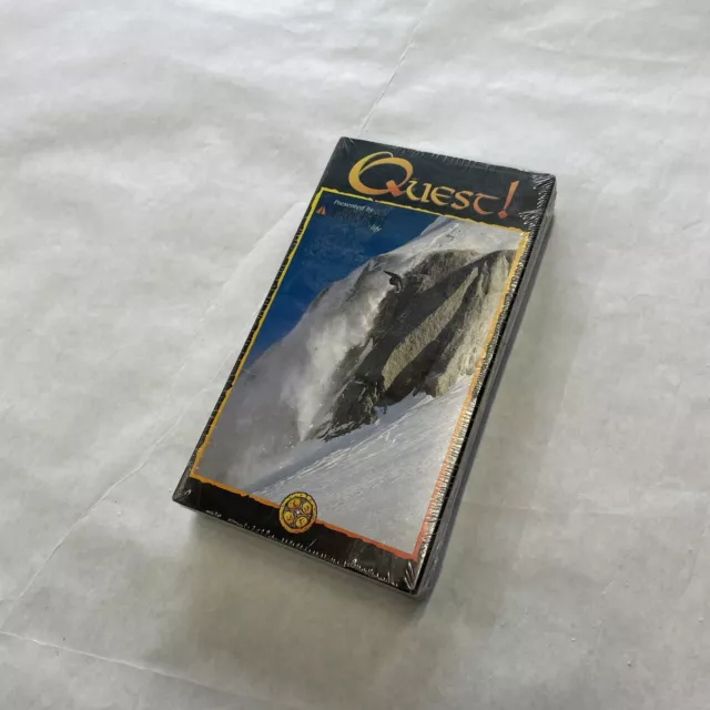 Rare Vintage 90s Quest Snowboarding VHS Video Craig Kelly Burton Snowboards