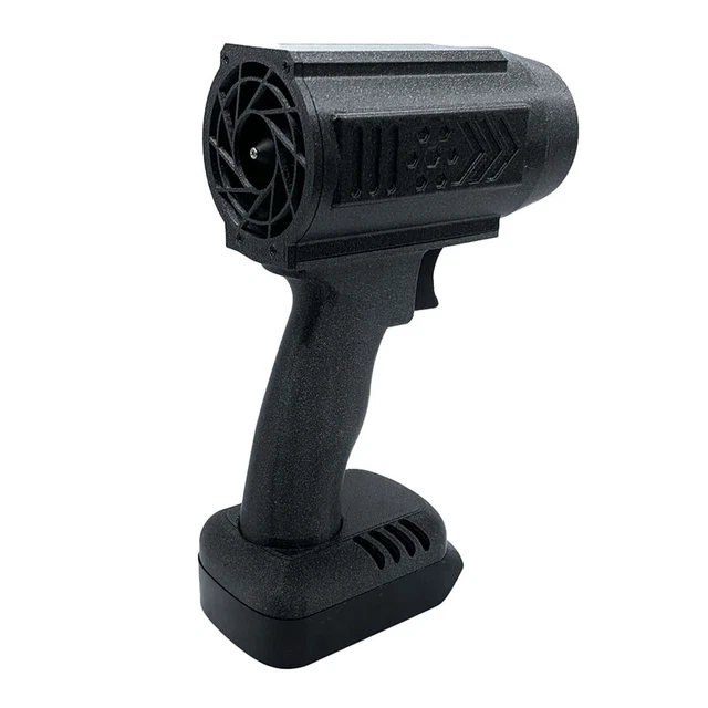 Ventola Turbo Portatile 130.000 Giri/min Con LED | Motore Brushless, Velocità Vento 52 M/s | Ugello Magnetico, Ricaricabile