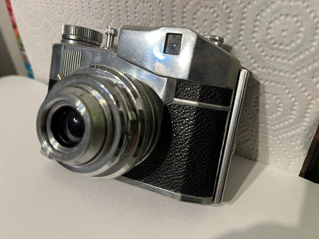 Macchina Fotografica Vintage Comet Ii Prodotta Da Bencini, Milano, Anni 60
