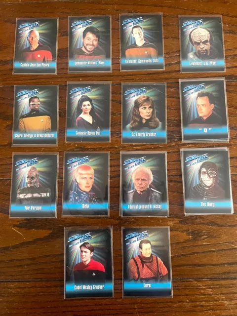 Star Trek The Next Generation Trading Cards & Space Caps (Playmates Skybox)