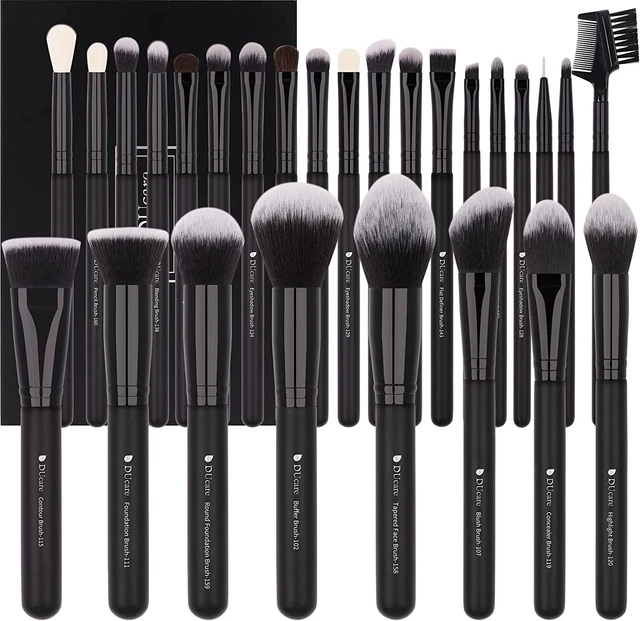 DUcare Pennelli Make Up 27 pcs Set di pennelli Professionali Pennelli per trucco
