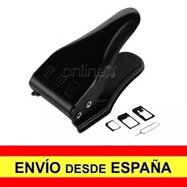 Cortador Tarjetas SIM 3 en 1 SIM Estándar Micro SIM Nano SIM EnvÍo 48/72H. a4024