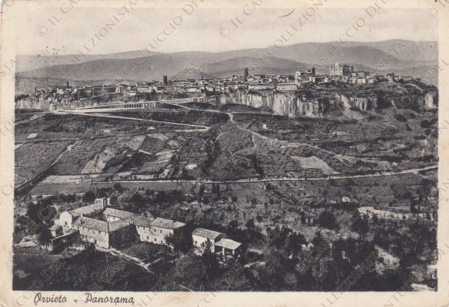 Orvieto panorama Terni Cartolina