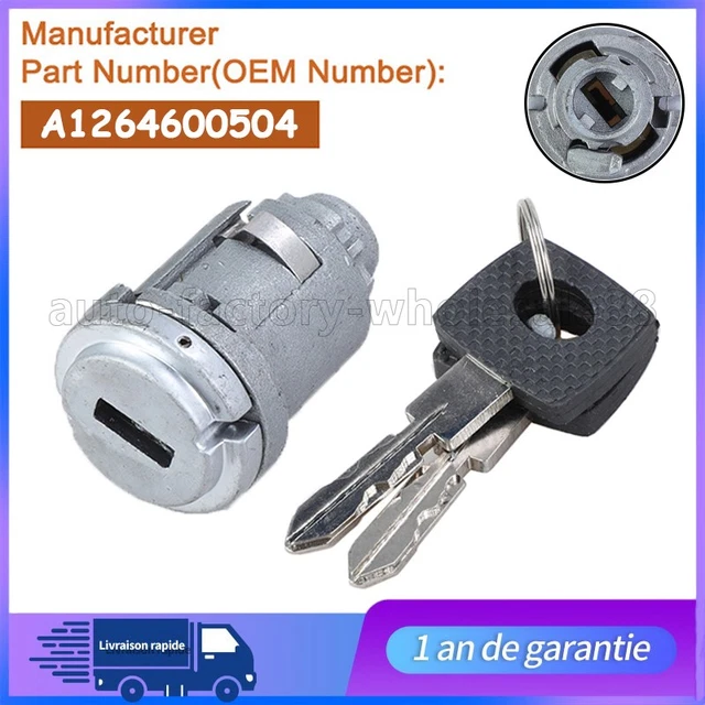 Cilindro De Cerradura De Encendido Para Mercedes W123 W126 SL R107, Referencia 1234620479