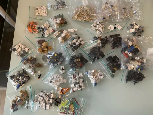 LEGO STAR WARS Job Lot 6 x Random Minifigure Bundle Figures Clone