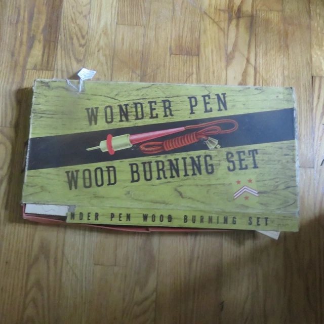 Kit de quema de madera vintage ""Wonder Pen