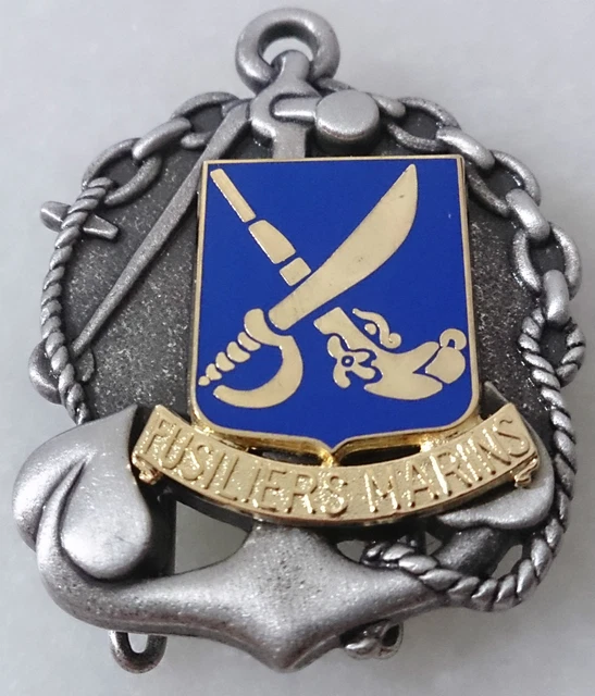 INSIGNE DE BÉRET des FUSILIERS MARINS, Boussemart By Promodis 2017