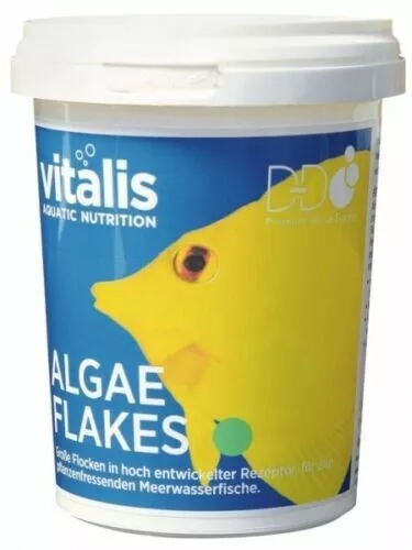 Vitalis Algae Flakes 40g Futter Aquariumfutter Fische Aquaristik Flockenfutter