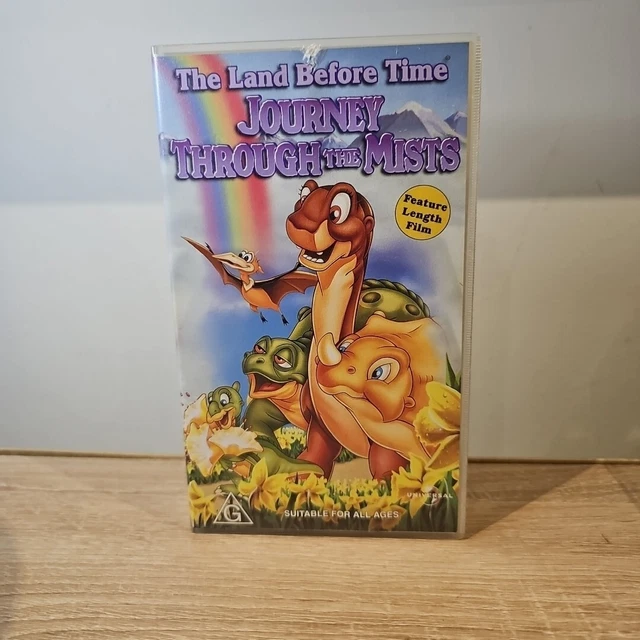 THE LAND BEFORE Time IV - Journey Through the Mists VHS TESTED $15.00 ...