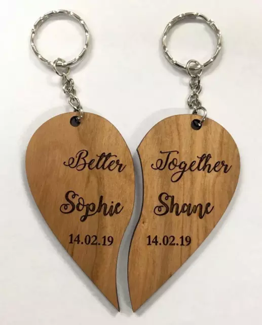Personalised valentines day for Him or Her Husband Wife plaque Boyfriend  gift