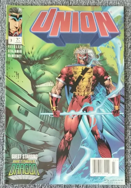 Image Comic Book....Union #3, April 1995, Good Condition