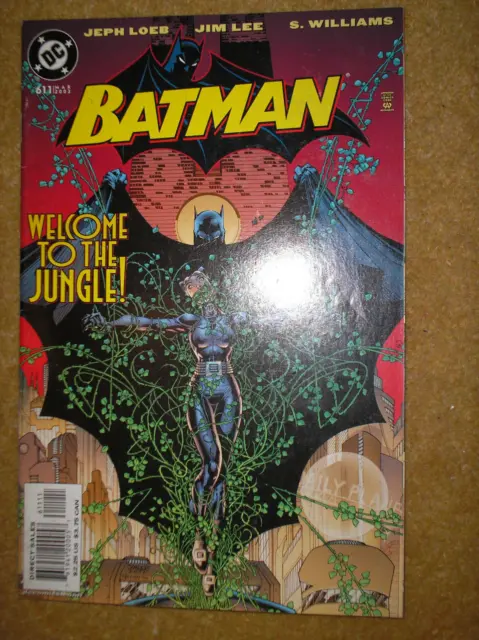 Batman # 611 Hush Poison Ivy Catwoman Jeph Loeb Jim Lee $2.25 2003 Dc Comic Book