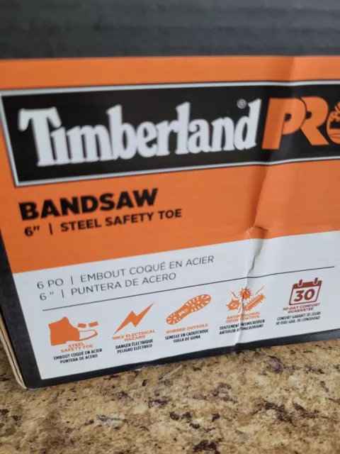 Timberland PRO Men's Band Saw 6 Inch Steel Safety Toe Industrial Work Boot