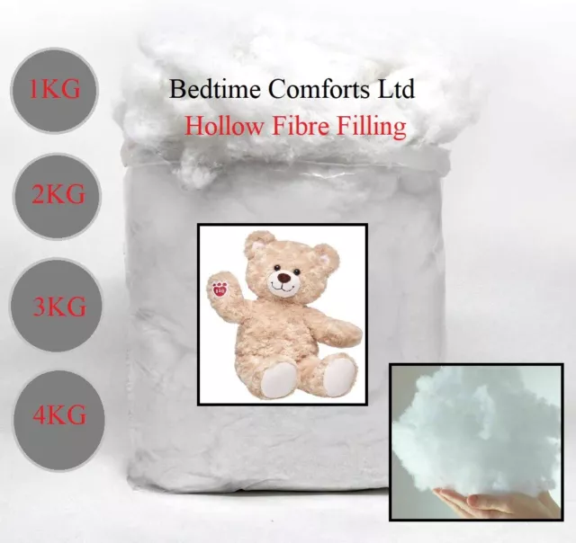 Hollow Fibre Polyester Filling / Stuffing  - Soft Toys - Pillows- Cushions 5Kg.