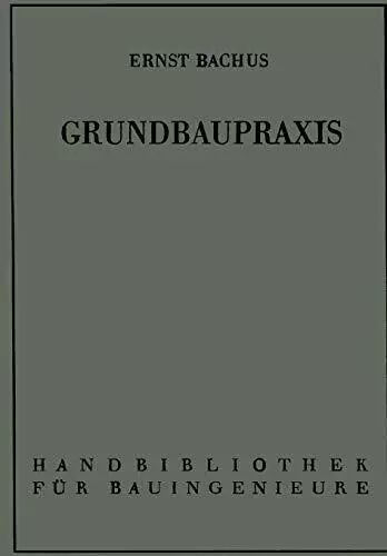 Grundbaupraxis.New 9783642948237 Fast Free Shipping<|