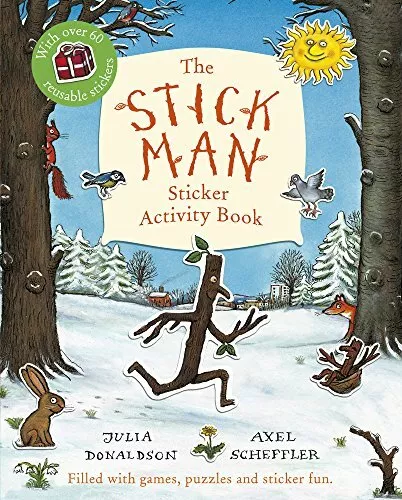 Stick Man Sticker Activity Book By Julia Donaldson, Axel Scheffler