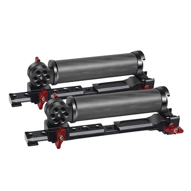 Impugnatura regolabile doppia maniglia in carbonio attacco morsetto per DJI Ronin RSC 24534