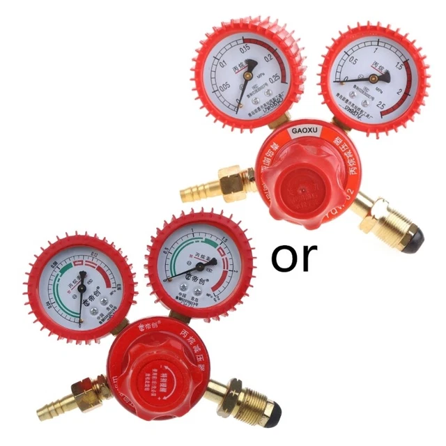 Universal BBQ  Propane Pressure Gauge for  RV Pressure Gauge Level Indica
