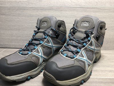 MCKINLEY AQUAMAX Stivali Impermeabili Da Passeggio Escursioni UK 6 Grigio e Blu da donna 