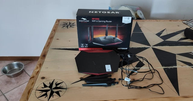 NETGEAR Nighthawk Router WiFi 6 Pro Gaming XR1000, Velocità wireless AX5400 