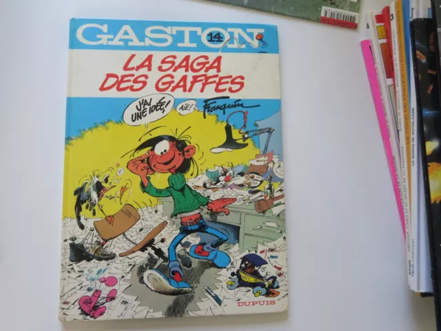 BD - GASTON LAGAFFE - Tome 14 - La saga des gaffes - franquin