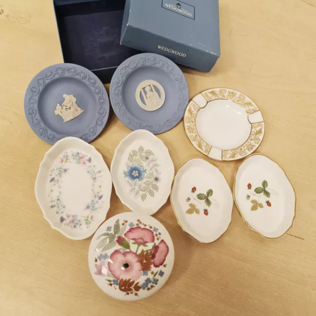 x8 Wedgwood Children Crockery Small Items Play Set Mix Dishes Plates Very Good