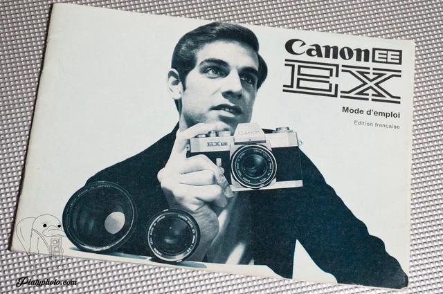 -Fr- Canon Ex Ee Mode D'emploi Notice Manual
