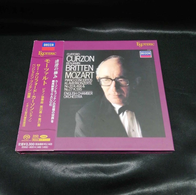 Esoteric/Decca Essd-90014 Sacd/Mozart Piano Concerto No.20 No. 27