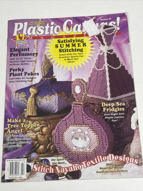 Lona de plástico n.o 45 revista 17 diseños girasol deporte patrón ángel