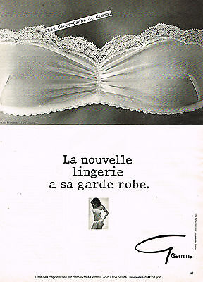 Publicité Advertising 0222  1978   boutique lingerie sous vetements  Dior 